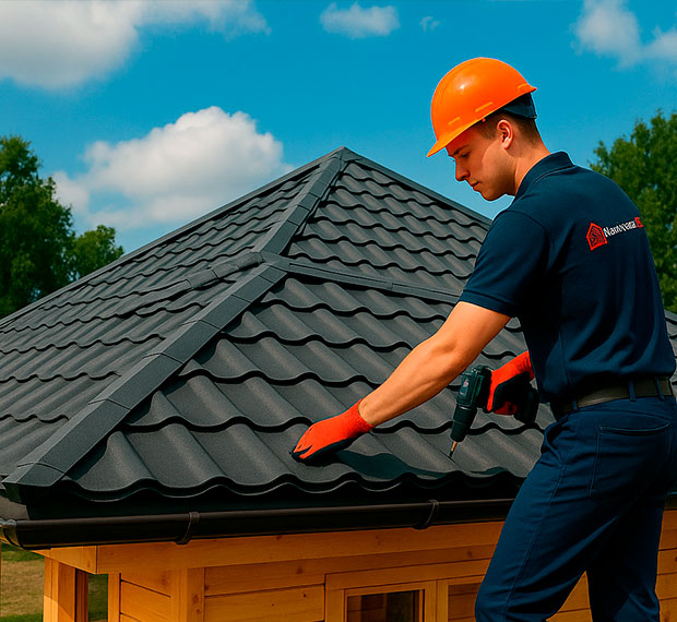 Вальмовая крыша под ключ в Калуге